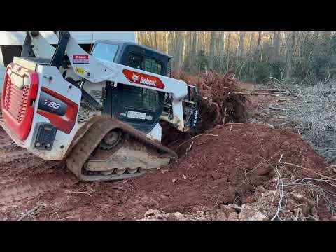 Backfilling a garage and cutting in a driveway