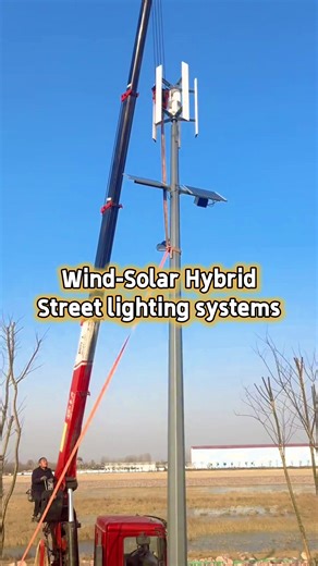 The wind-solar hybrid street light grid connection system has been installed. When power generation is low, it supplies power to the street lights; when power generation is high, it feeds into the grid. After installation, it can continuously generate free energy for people for more than 20 years.#windturbine #windpower #windgenerator #freeenergy #alternativeenergy