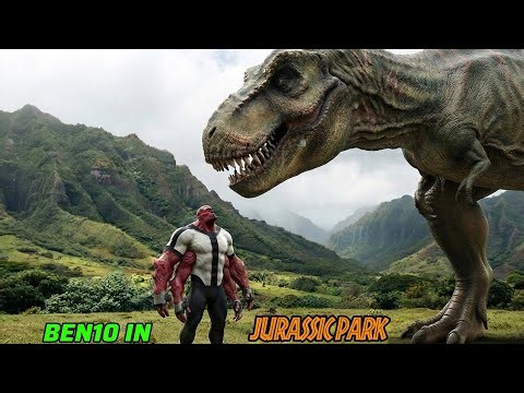 Ben10 Aliens vs Dinosaurs in Real Life | Ben10 in Jurasic Park Epic Video