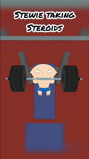 Stewie is taking steroids 💉 #familyguy #shorts