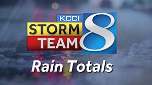 Iowa rainfall totals: Parts of the state drenched by Sunday's storms