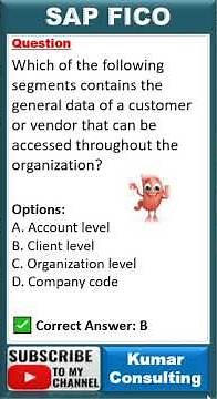 SAP S/4 HANA FICO Exam Question & Answer || SAP FICO Certification Question #saps4hana #sapfico