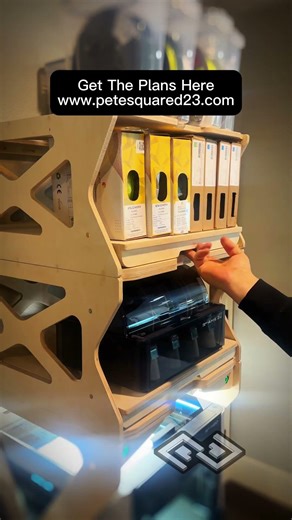 Full build of this printer stand is on our YouTube channel! You. An get the plans on our site 👍