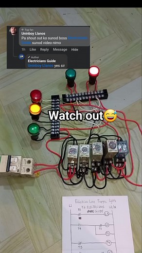 Shawt awt po . #electrician #relay #panelboard #control #power #technician #switch #wiring #diy #electrical | Electricians Guide