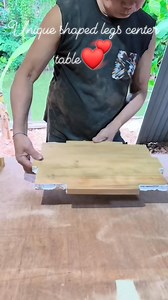 144K views · 1.6K reactions | Unique shaped legs center table #centertableideas #furnituremaker | Manny Gildo | Facebook