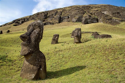Easter Island quarry reveals how Polynesians made enigmatic stone statues