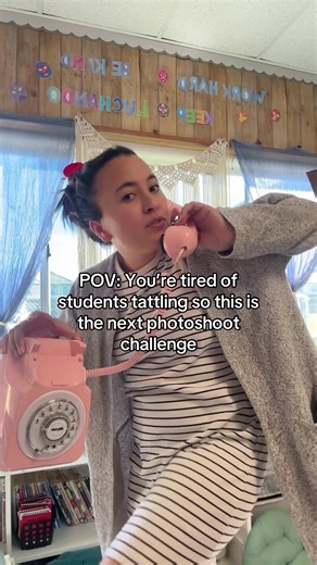 A Telly Tale Phone photoshoot 🥲 #fyp #parati #teacher #tyrabanks