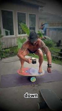 Balance board beginner tips. #balancefitness #balanceboard