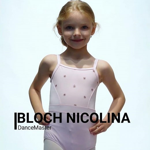 Bloch Nicolina, leotard with thin straps