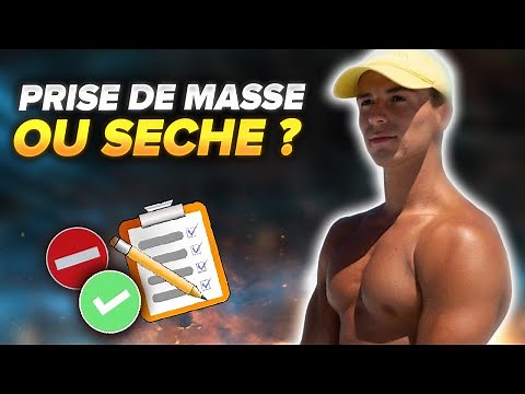 PRISE DE MASSE ou SÈCHE : que choisir en musculation ?