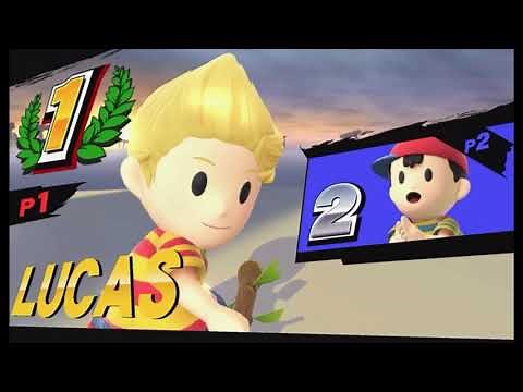 History Of Lucas’s Victory Poses (Super Smash Bros.)
