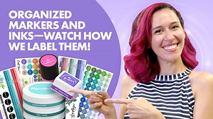 Do you like your crafting supplies to be nicely and precisely organized for easy access? Well, we have some exciting news for you! Our marker toppers have been designed to fit perfectly on our Artist Alcohol Marker Sets. Simply select your preferred decal (color name or color name nib style) and adhere it to the top of each cap. Use the additional sentiment and floral decals to decorate your projects and containers! Also introducing our Blending Brushes Label Sets - the perfect solution for keep