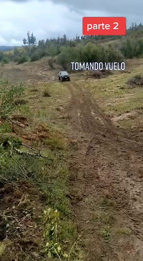 Off-Road Vehicle Adventure in Muddy Terrain