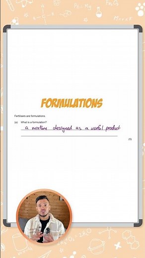 GCSE Chemistry: Exam Question | Formulation