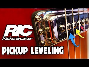 Rickenbacker Hi-Gain Pickup Pole Adjustment | Independent Musician Home Studio Session #24