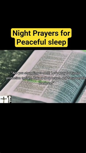 Night Prayers for restful Sleep #nightprayers #scriptures
