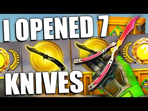 I Opened 7 Knives... (Breakout and Revolver Case Opening) | TDM_Heyzeus