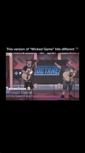 Magical Vocals | Music & Pop Culture on Instagram: "In December 2022, Tenacious D surprised fans with a stripped-down, serious cover of “Wicked Game” during a live performance on SiriusXM. Stepping away from their usual comedic style, Jack Black focused entirely on vocals, delivering a deep, emotional performance that showcased his control and range. Kyle Gass stayed close to the song’s iconic guitar riff, keeping the mood dark, intimate, and restrained. The contrast between Tenacious D’s humoro