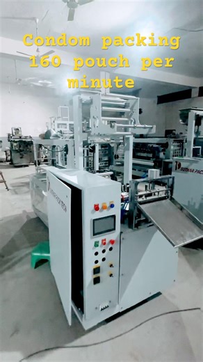 Automatic condom packing machine #sutharpacktech #condom #manforce #shorts #factory #business