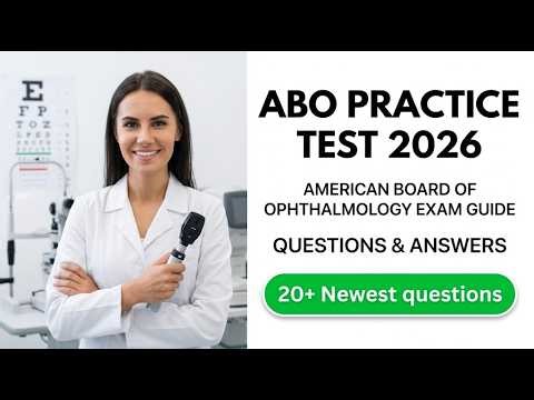 2026 ABO Practice Test: Ultimate American Board of Ophthalmology Exam Guide and Prep