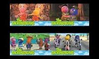 Mix of 4 videos from youtube : The Backyardigans The Legend Of The Volcano Sisters DVD February 6 2007
