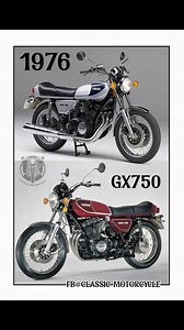 “The 1976 Yamaha GX750 was a Japan-only model.” #yamaha #xs750 | Classic motorcycle