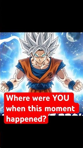 When GOKU Went ULTRA INSTINCT For The First Time!! 🔥 Internet Exploded 😱⚡