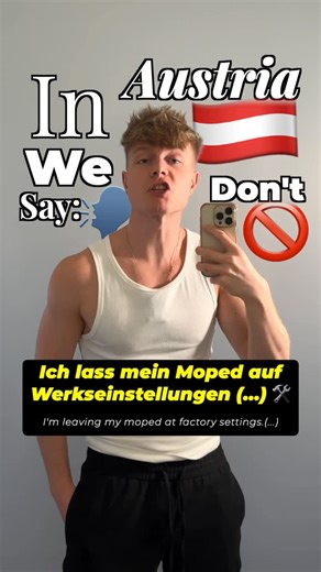 ANDY BLIZZY on Instagram: "Die gute alte Moped Zeit!! 🤣🇦🇹 #andyblizzy #austria #dialekt #mundart #moped (satire)"