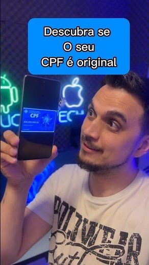 Descubra se o seu CPF é válido ou não ✅#dicas #truques #cpf #valido #teste #facavocemesmo