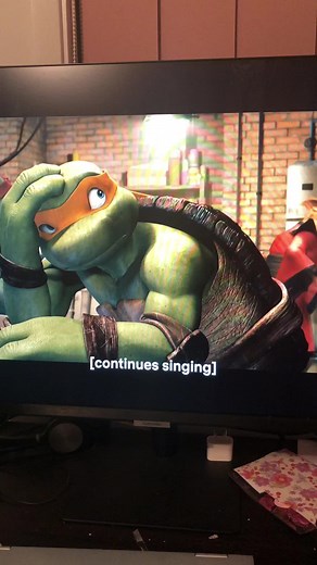 I was laughing so hard tiktok couldnt recognise my voice in the captions lmao #tmnt #tmntraph #tmnt2007 #tmntedit