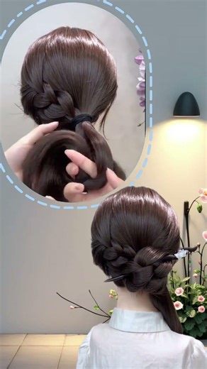 Easy Hairpin Bun Updo: Ancient Style Braiding Techniques