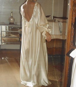 Vintage Satin Silk Nightgown, Adjustable Bridal Sleep Dress, Custom Handmade Lounge Wear, Wedding Gift, Wedding Morning, Bridesmaid Dress - Etsy
