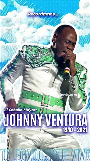 Recordamos a Johnny Ventura y su eterno LEGADO 🕊️🎤 #JohnnyVentura #LegadoMusical #MusicaLatina