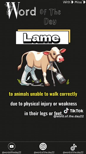 Understanding the Meaning of 'Lame': Explained