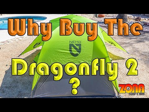 Nemo Dragonfly 2P Tent Review and Setup | Gear Review
