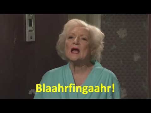 Betty White - Blaahrfingaahr!
