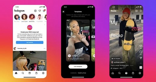 Instagram Lets You Create a 2022 Recap Reel From Your Photos