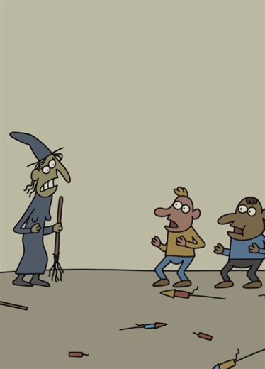 🤣 Naughie children and witches!. #cartoon #animation #funny #fyp #shorts