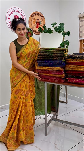 Renju's Wardrobe | Normalising Saree on Instagram: "SOLD OUT- Price INR 650/- All India Free Shipping! Madhubani and Kantha printed Slab cotton handloom saree with blouse piece! Restock!!!!!!!! DM to Insta or WhatsApp 8075886519! #sareecollections #sareestore #sareelove #sareefashion #renjuswardrobe_"