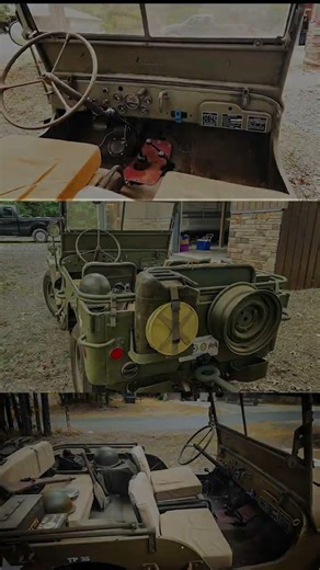 1942 Ford GPW Engine Running Close-up #fordgpw #jeep #militaryjeep