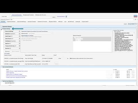 Examining Summary results in QIAGEN Ingenuity Pathway Analysis software video tutorial