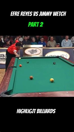 Billiards highlight efren reyes vs jimmy wetch part 2 parang driver pala si idol galing mag iwas ng bola #efrenreyesvsjimmywetch #part2 #highlight #billiards #viralpost #magician | Garsing Burbano D'makz