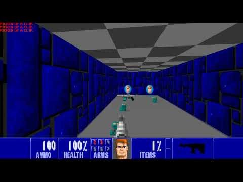 Wolfenstein 3D Vanilla Mod - Doom - Episode 2 - Secret Level