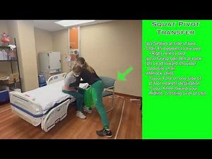 Patient Mobility: Squat Pivot Transfer (Bed-to-Chair Transfer Without a Walker)