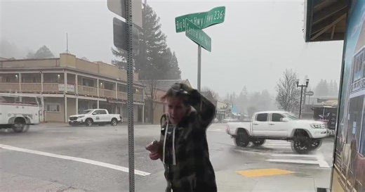 Storm pounds Santa Cruz Mountains with heavy rain, gusting winds