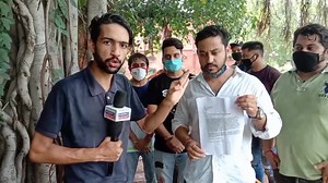 8.1K views · 143 reactions | Fee collection even in covid19 pandemic ? NC student wing president and other students submit memorandum at cluster University against fee collection in different colleges | Daily Taskeen | Facebook