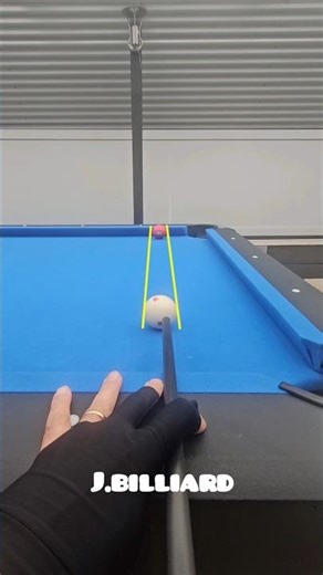 How to Aim Bank Shots Perfectly (Overlap Method)#8ballpool #jbilliard #trickshots