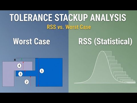 Tolerance Stack up Analysis - Worst Case vs Root Sum Squared method