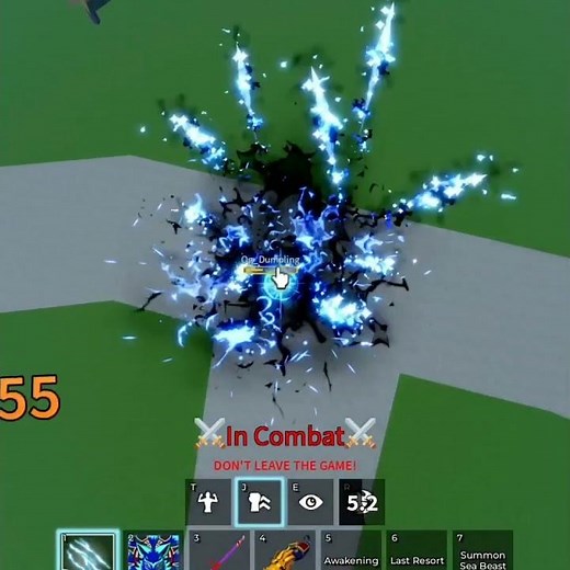 KITSUNE + ELECTRIC CLAW + YAMA Is OP! 🔥 (Blox Fruits Update PvP Combo)