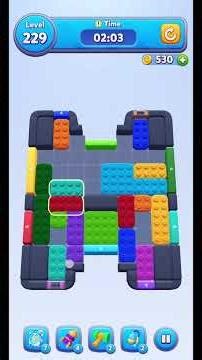 Colour Block Jam level 229 #colourblockjam #mobilegame #solution #gaming